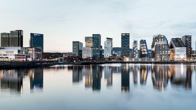 Arbeiten in Norwegen, Fjord-City in Oslo