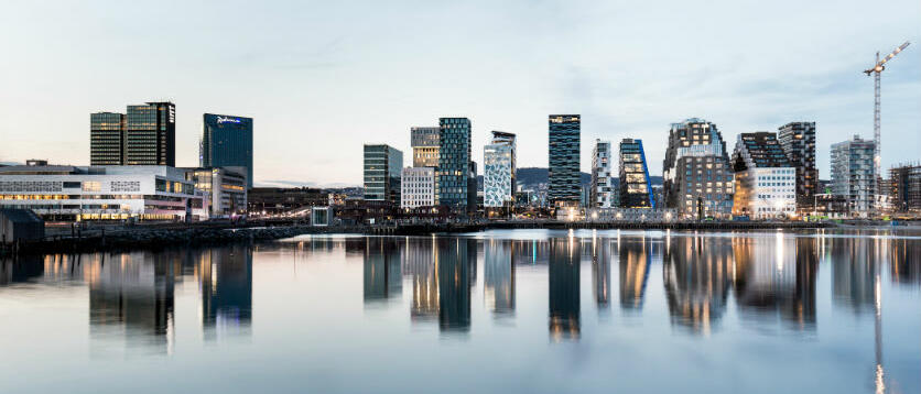 Arbeiten in Norwegen, Fjord-City in Oslo