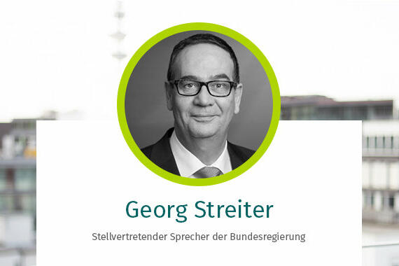 Stellvertretender Regierungssprecher Georg Streiter