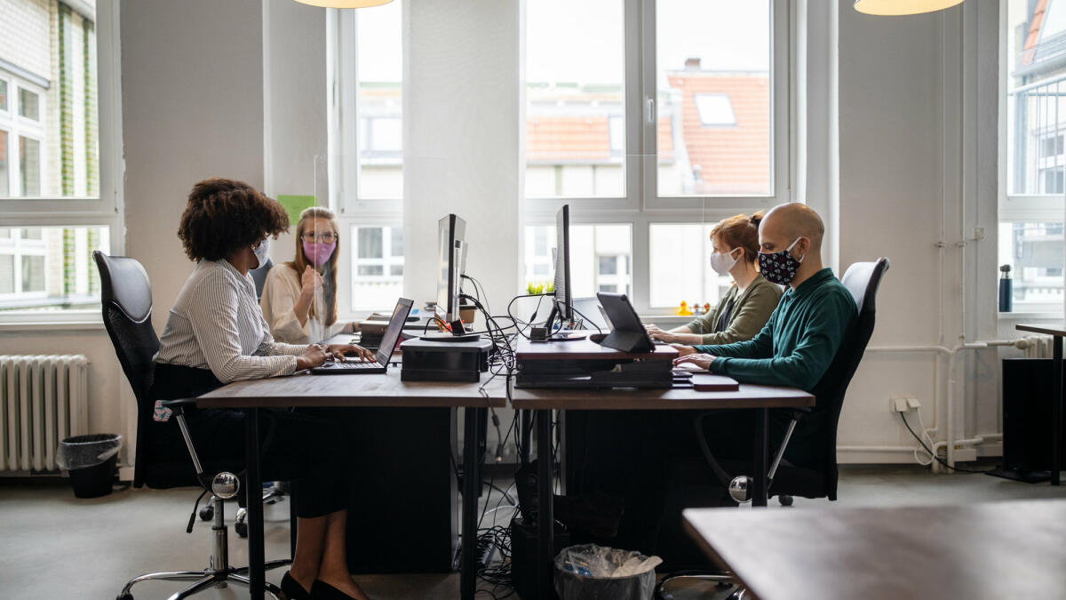 Rückkehr Büro Homeoffice © Luis Alvarez / Getty Images