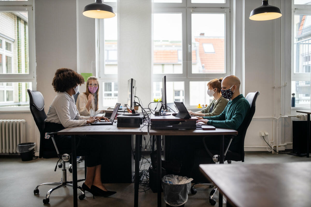 Rückkehr Büro Homeoffice © Luis Alvarez / Getty Images