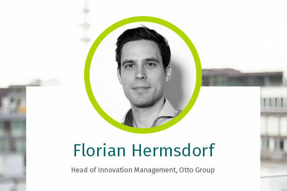 Florian Hermsdorf ist Head of Innovation Management bei der Otto Group