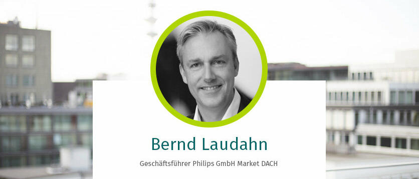 Bernd Laudahn ist Gesachäftsführer bei Philips DACH