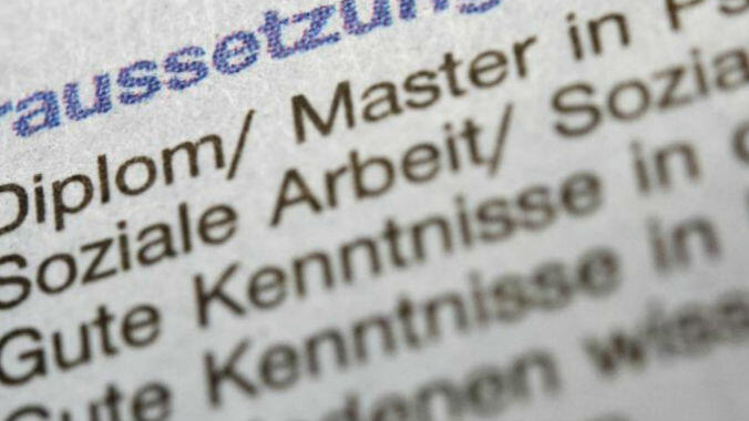 Hohe Anforderungen in Stellenanzeigen können für manche Bewerber abschreckend sein