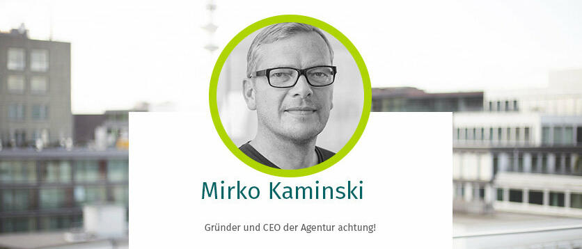 Mirkung Kaminski Gründe rund CEO der PR-Agentur achtung!