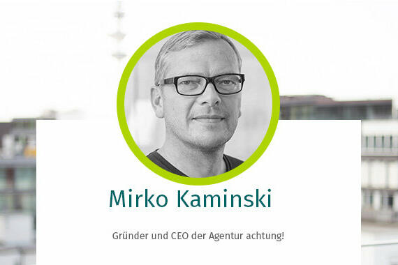 Mirkung Kaminski Gründe rund CEO der PR-Agentur achtung!