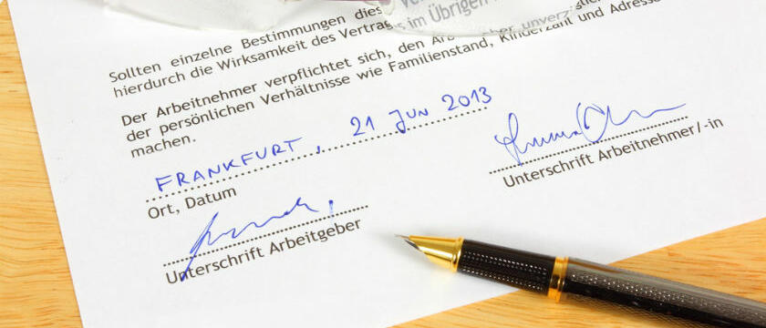 Ausschlussklauseln im Arbeitsvertrag können im Falle von Streitigkeiten bedeutend sein