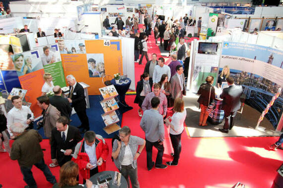 Jobmessen sind für das Networking ideal