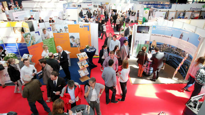 Jobmessen sind für das Networking ideal