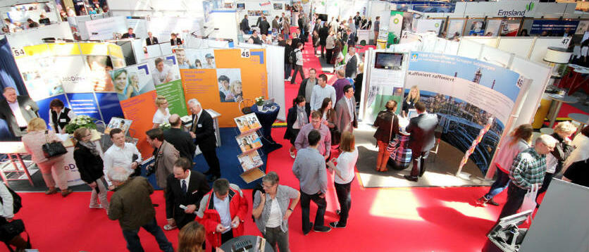 Jobmessen sind für das Networking ideal