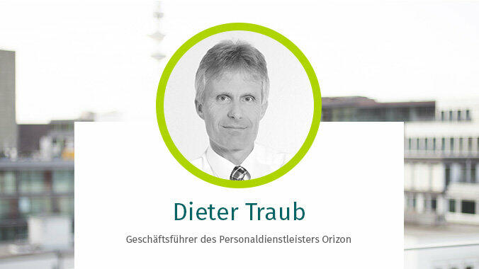 Dieter Traub Geschäftsführer Orizon