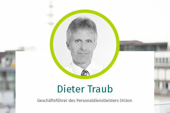 Dieter Traub Geschäftsführer Orizon