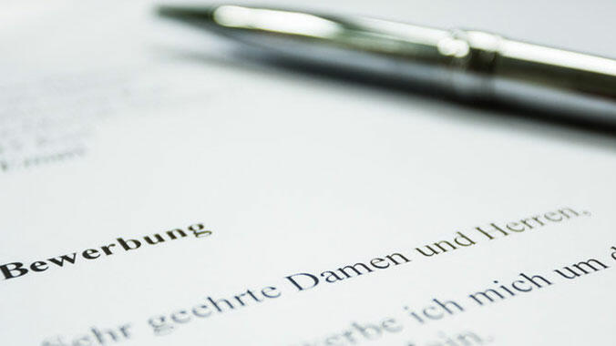 Anschreiben Bewerbung © cl_stock / Fotolia