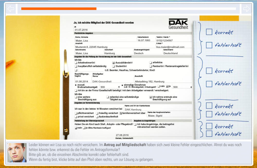 Recruiting Test DAK Gamification