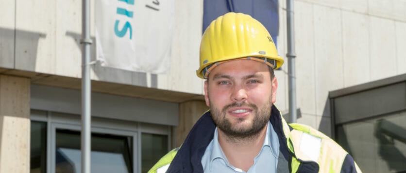 Stephan Müller überstand das Auswahlverfahren bei Siemens erfolgreich