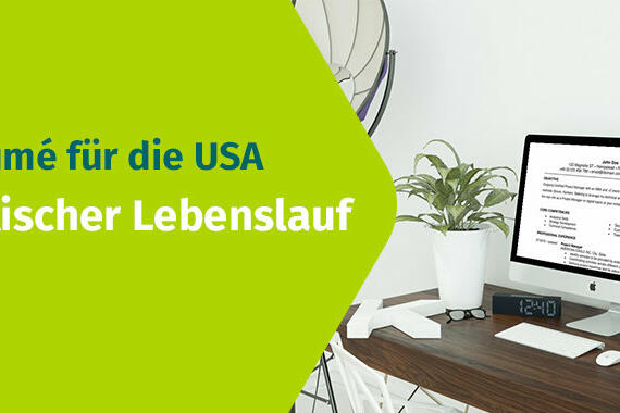 Lebensauf für die USA Résumé - Englischer Lebenslauf