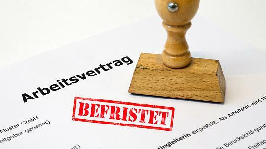 Die Befristung eines Arbeitsvertrages darf mehr als dreimal erfolgen