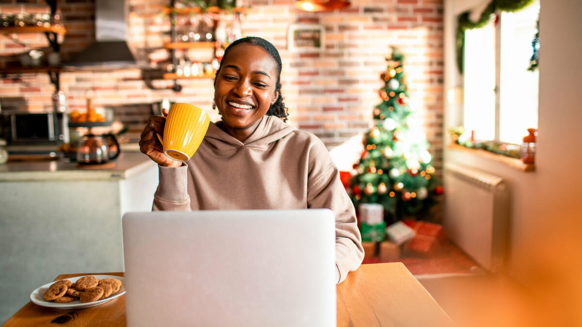 Virtuelle Zusammenarbeit Smalltalk Homeoffice © Marko Geber / Getty Images