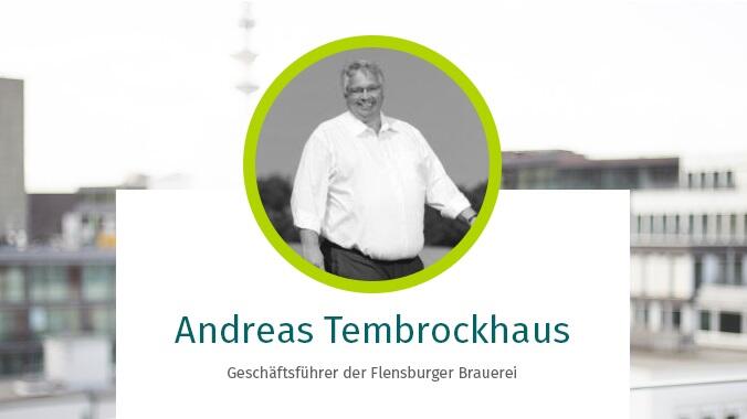 Mein Start Andreas Tembrockhaus Flensburger Brauerei